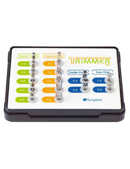 Zestaw punche+trepany Surgident Trimmer kit