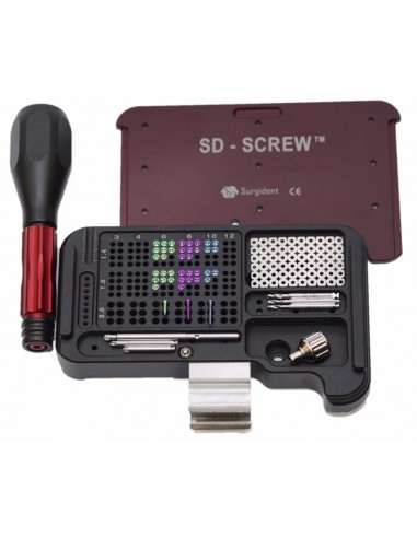 Surgident SD-SCREW Standard (56 śrub  + 1 siatka)