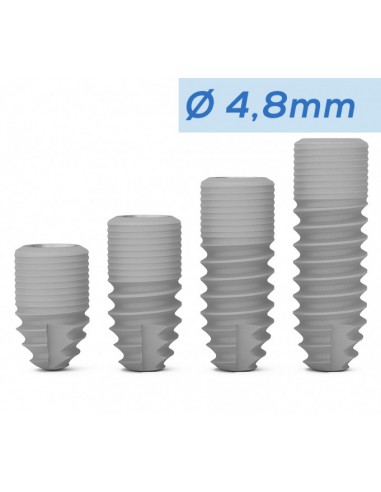 Implant ICX ⌀ 4.8mm - 8mm / 10mm / 12.5mm / 15mm