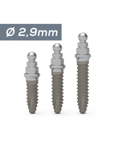 Implant ICX-mini ⌀2.9mm - 8mm / 10mm / 12.5mm