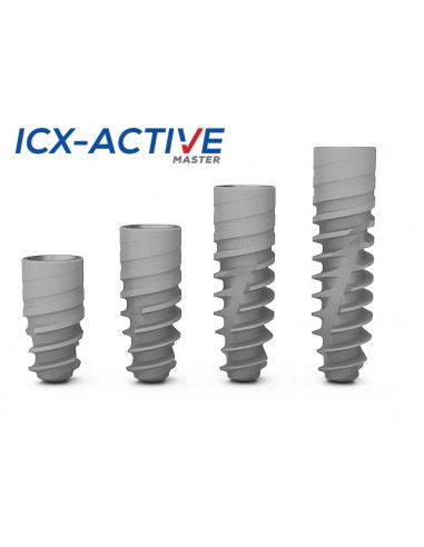 Implant ICX-Active Master ⌀3.75mm - 8mm / 10mm / 12.5mm / 15mm