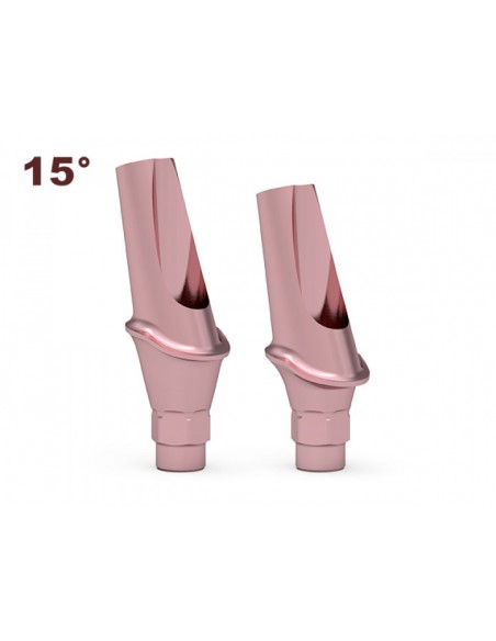 Łącznik tytanowy ICX Narrow kątowy 15°