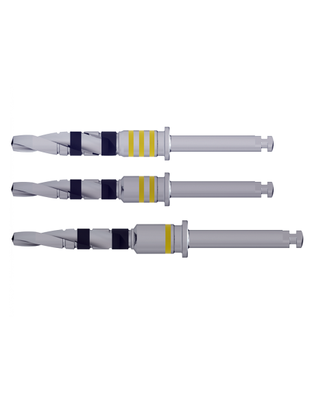Wiertło kalibrujące ICX żółte ⌀3,45mm D4, D2-3, D1