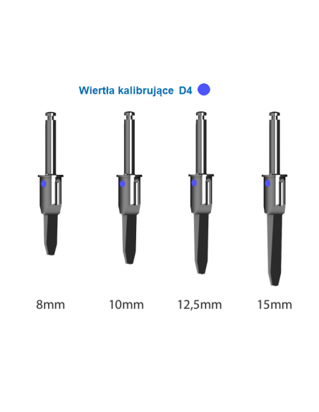 ICX-Magellan wiertło kalibrujące D4, 8-15mm - Ø4.8mm
