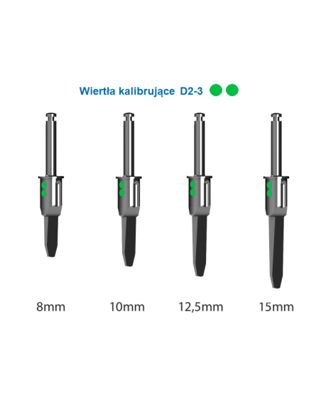 ICX-Magellan wiertło kalibrujące D2-3, 8-15mm - Ø4.1mm