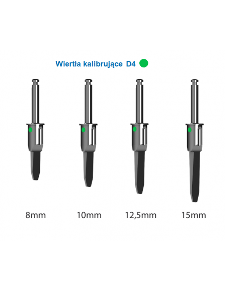 ICX-Magellan wiertło kalibrujące D4, 8-15mm - Ø4.1mm