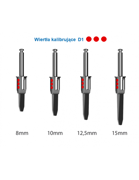 ICX-Magellan wiertło kalibrujące D1, 8-15mm - Ø3.75mm