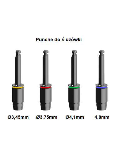 ICX-Magellan punch do śluzówki Ø3.45mm, Ø3.75mm, Ø4.1mm, Ø4.8mm