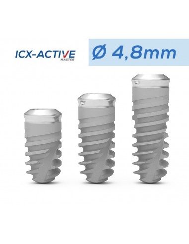 ICX-Active Master Tissue Level Ø4.8mm - 8mm / 10mm / 12.5mm