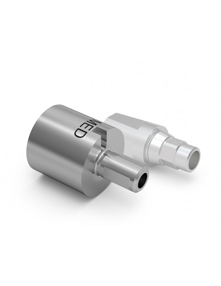 Bloczek tytanowy - Premil -hex - ICX medentis® - GH 0mm - Ø11.5mm / Ø16mm