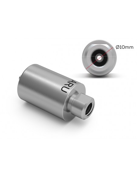 Bloczek tytanowy - Premil - hex - Arum® Ø10mm / 14mm