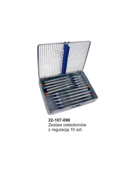 Osteotomy okrągłe z regulacją - zestaw 10szt.