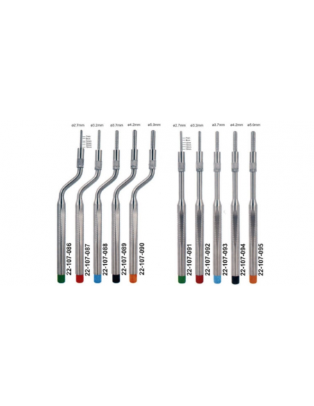 Osteotomy wypukłe z regulacją - zestaw 10szt.