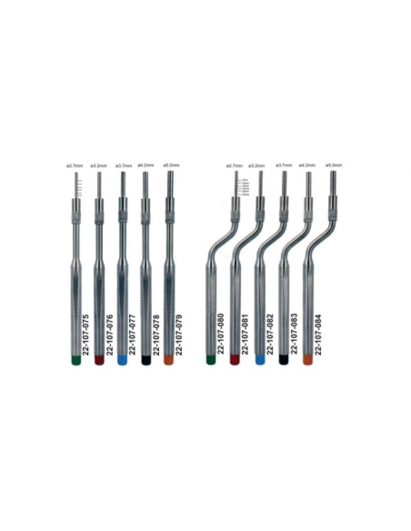 Osteotomy wklęsłe z regulacją - zestaw 10szt.