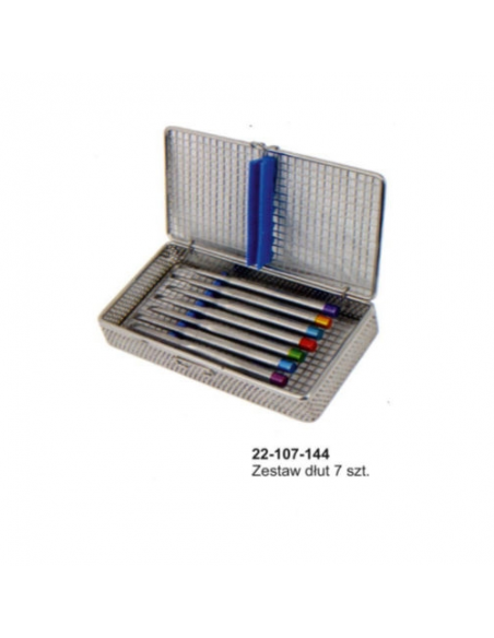 Dłuta do poszerzania wyrostka - zestaw 7szt.