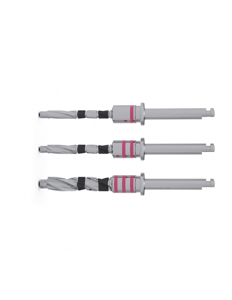 Wiertło kalibrujące ICX Active Master różowe ⌀3,3mm D4, D2-3, D1