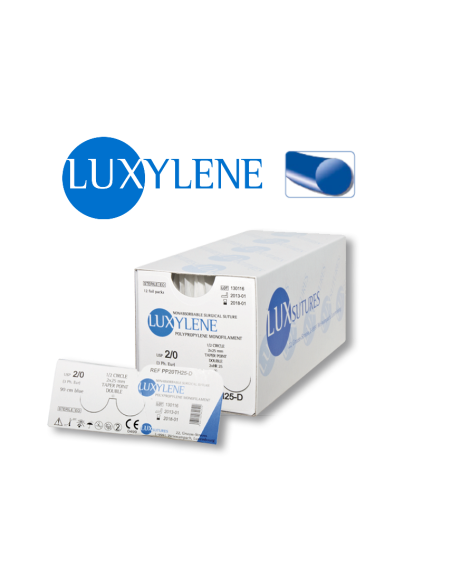 Nici syntetyczne Luxsutures, Luxylene (op. 12 sztuk)