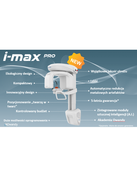 CBCT Owandy I-Max Ceph 3D + QuickVision 3D