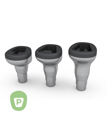 ICX-3.3 Zero Bone Loss, Śruby do skanowania i gojące, przedtrzonowce