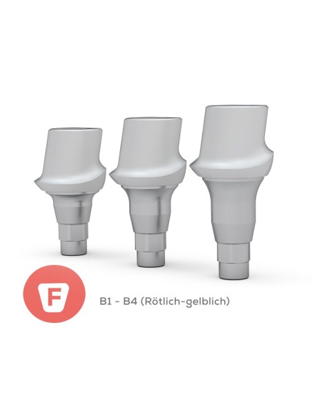 ICX Zero Bone Loss CerICX, zęby przednie, A