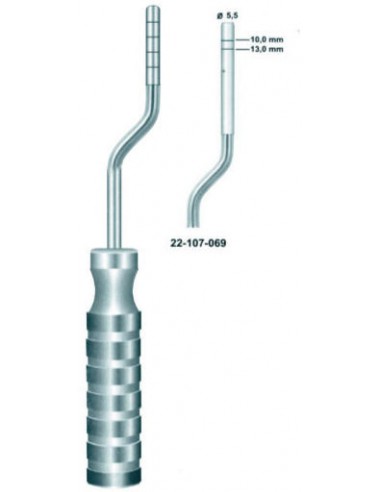 Osteotom wklęsły zakrzywiony ⌀5,5mm